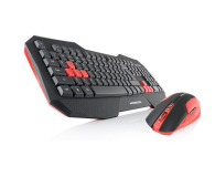 MODECOM Bezprzewodowy zestaw KLAWIATURA + MYSZ Volcano (MC-WGC1) - 334698 - zdjęcie 1